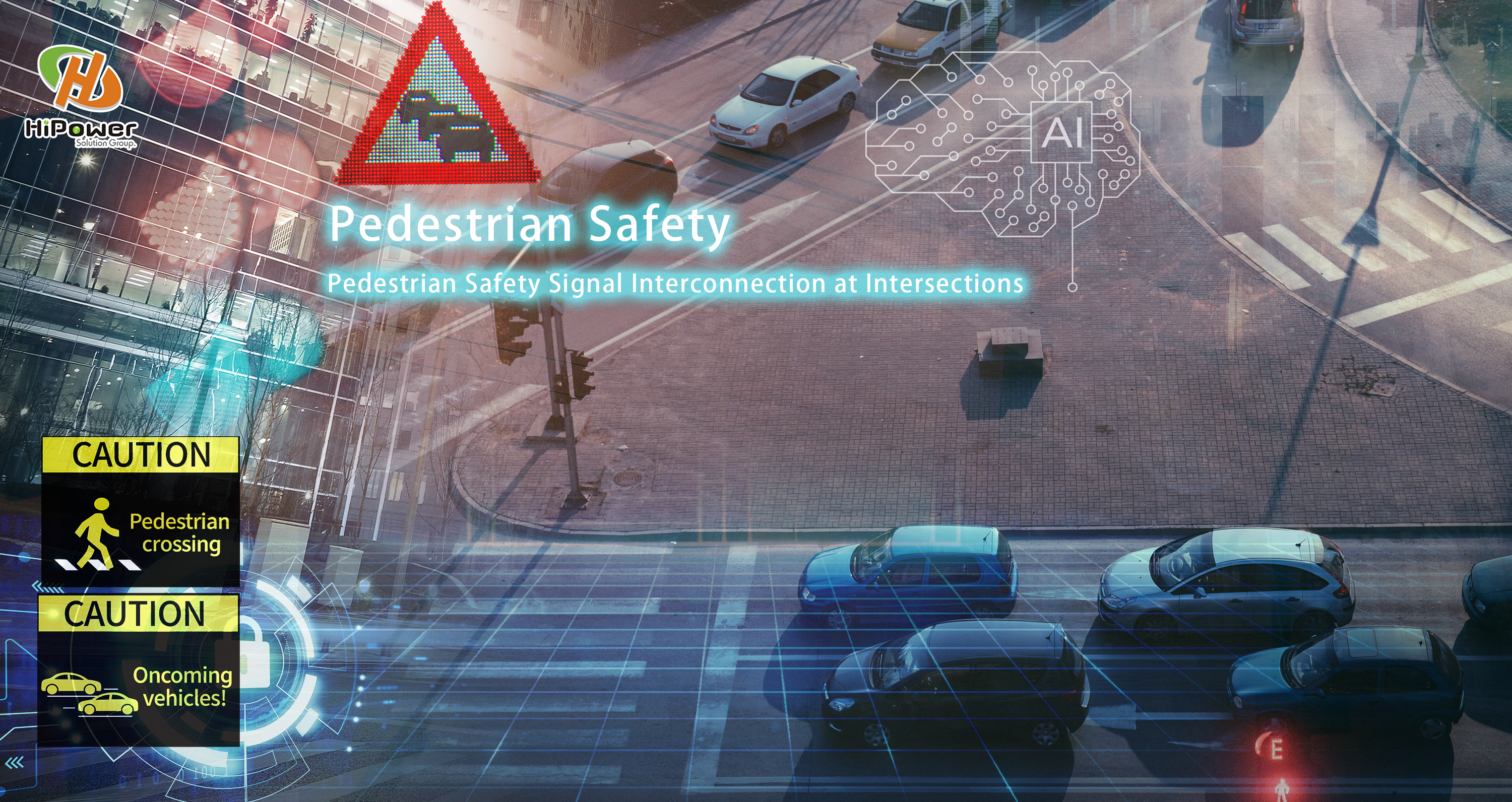 Pedestrian Safety Signal Interconnection at Intersections